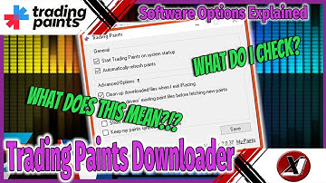 Explaining the Trading Paints Downloader Options Menu | #tradingpaints #iracing