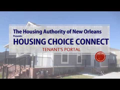 Housing Choice Connect  - Tenant Portal