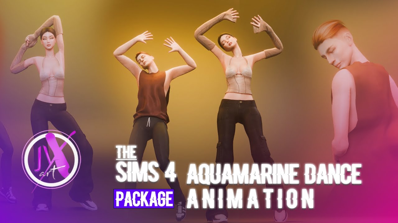 Addison Rae House Sims The Sims 4 - Addison Rae, Aquamarine Dance Choreography Animation ...