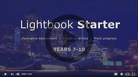 Lightbook Starter for Pearson Mathematics 2e demo