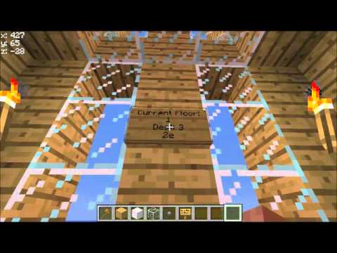Minecraft Bukkit Plugin Lift Ascenseur Youtube