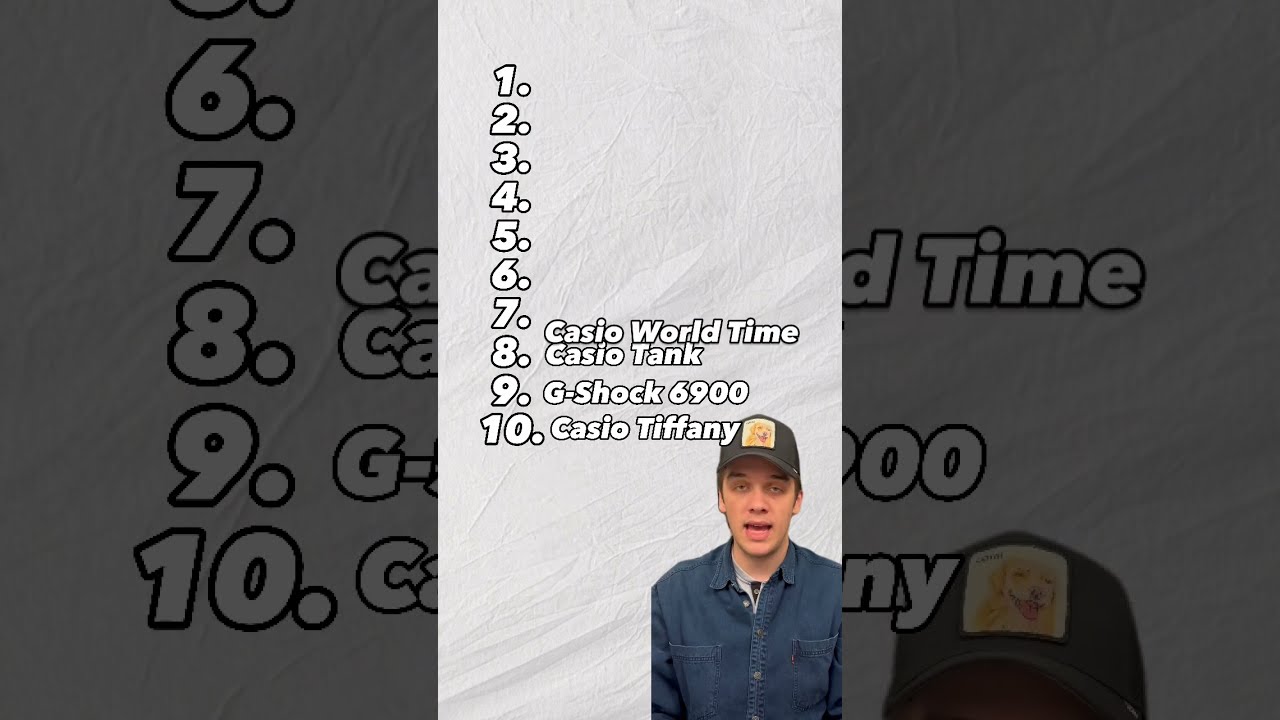 Top 10 Casio Watches Shorts Shortsfeed