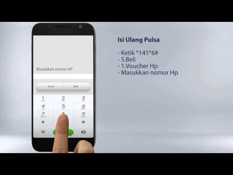 Cara isi ulang Pulsa via Bni SMS Banking. 