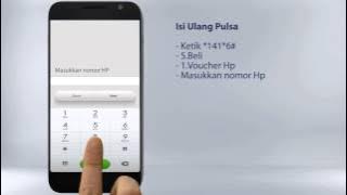 tutorial | mandiri sms | isi ulang pulsa | 2014