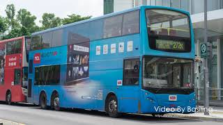 Hong Kong Bus KMB MU6103 @ 272K 前面展望九龍巴士 Volvo B9 大學站至香港科學園