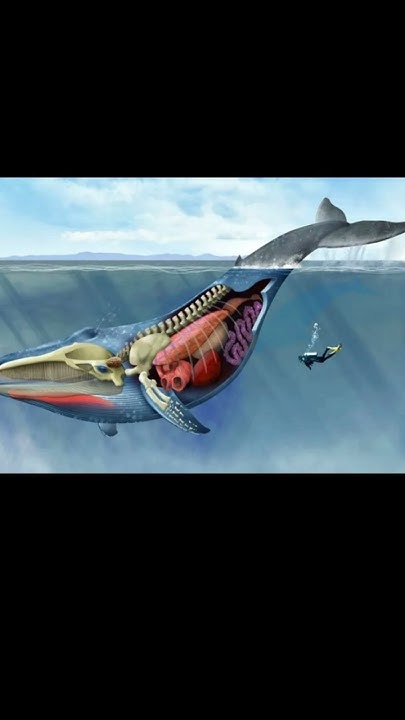Humans can swim through blue whales veins ??🤔#shorts - YouTube