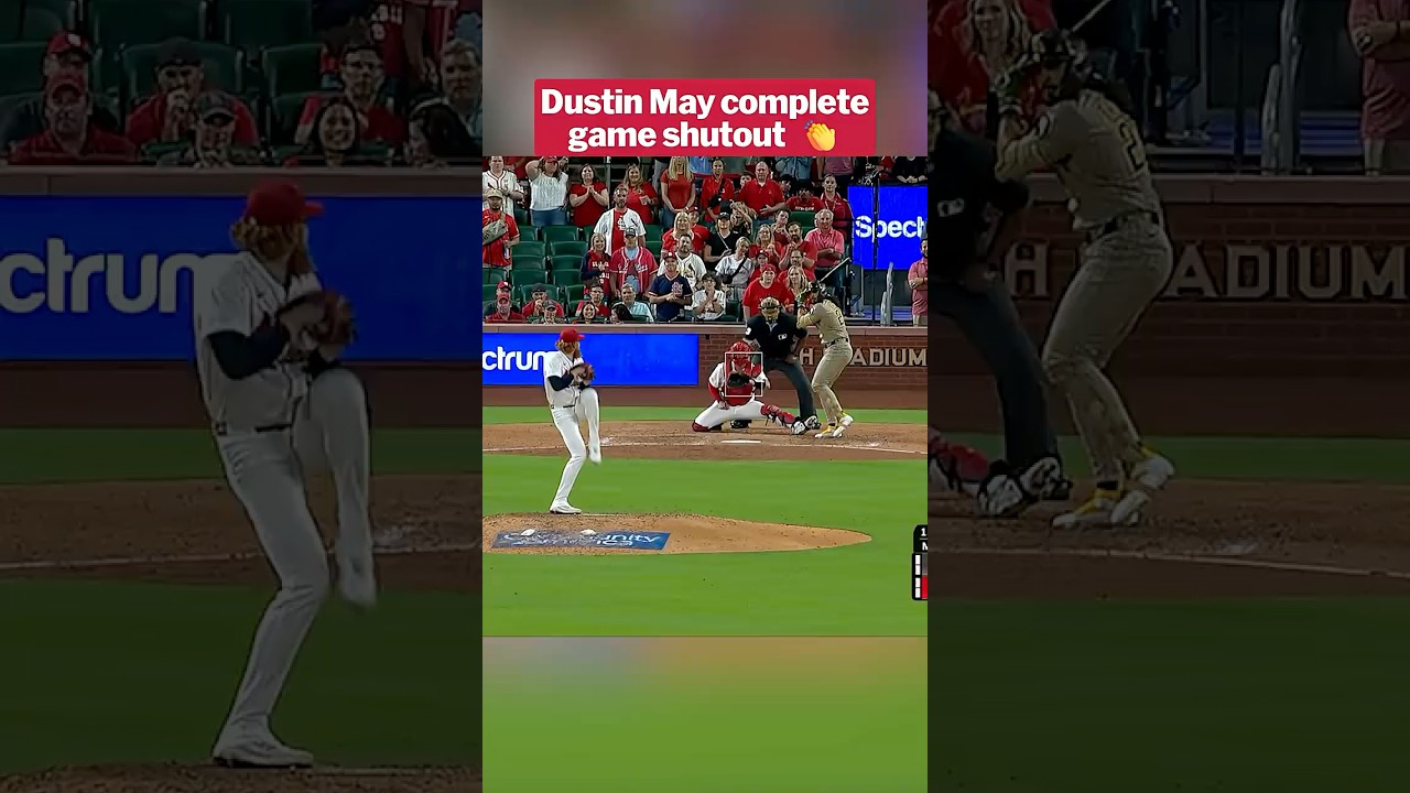 Dustin May finishes off his 1-hit shutout 🔥🔥🔥