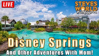 🔴 LIVE: Happy Memorial Day From Disney Springs With Mom | Walt Disney World Live Stream 5-25-26