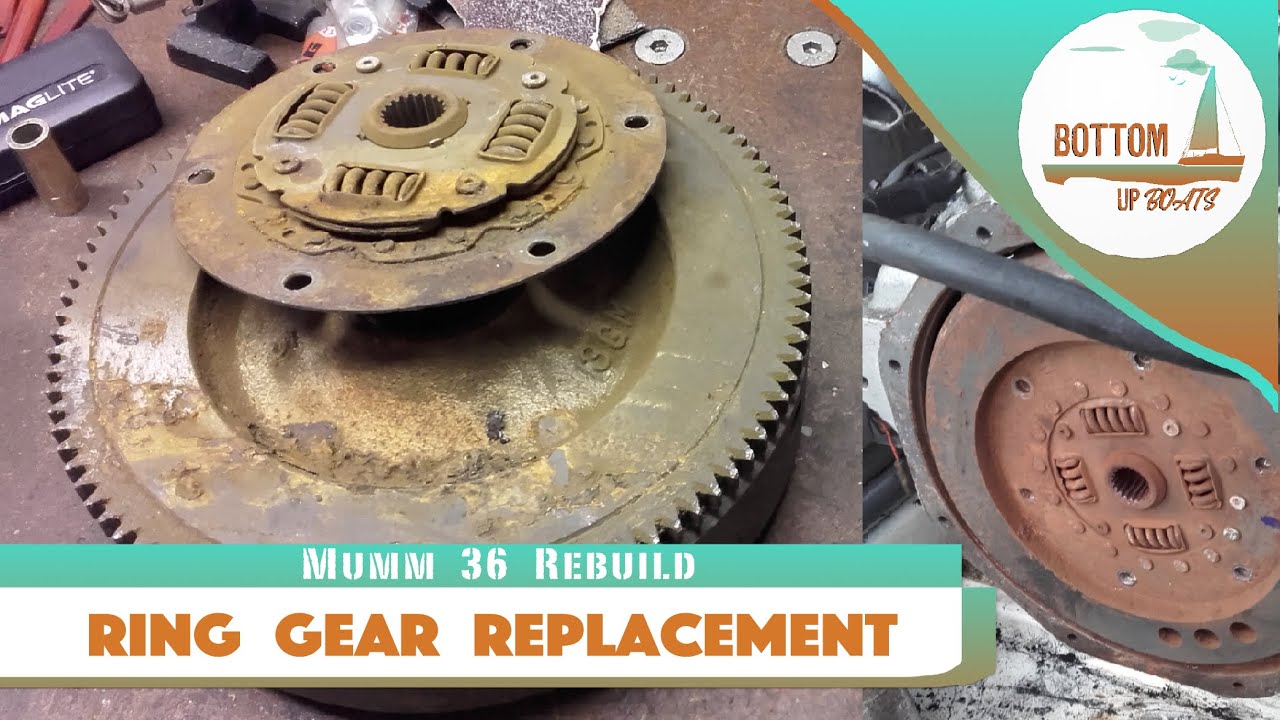 Yanmar Engine Ring Gear Replacement