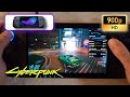 ASUS ROG Ally X | Cyberpunk 2077 | 900p | AFMF 2 - FSR2.1 - High preset