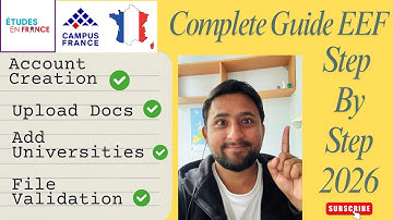 Études en France Portal | Step-by-Step Guide to Study in France 2026-27