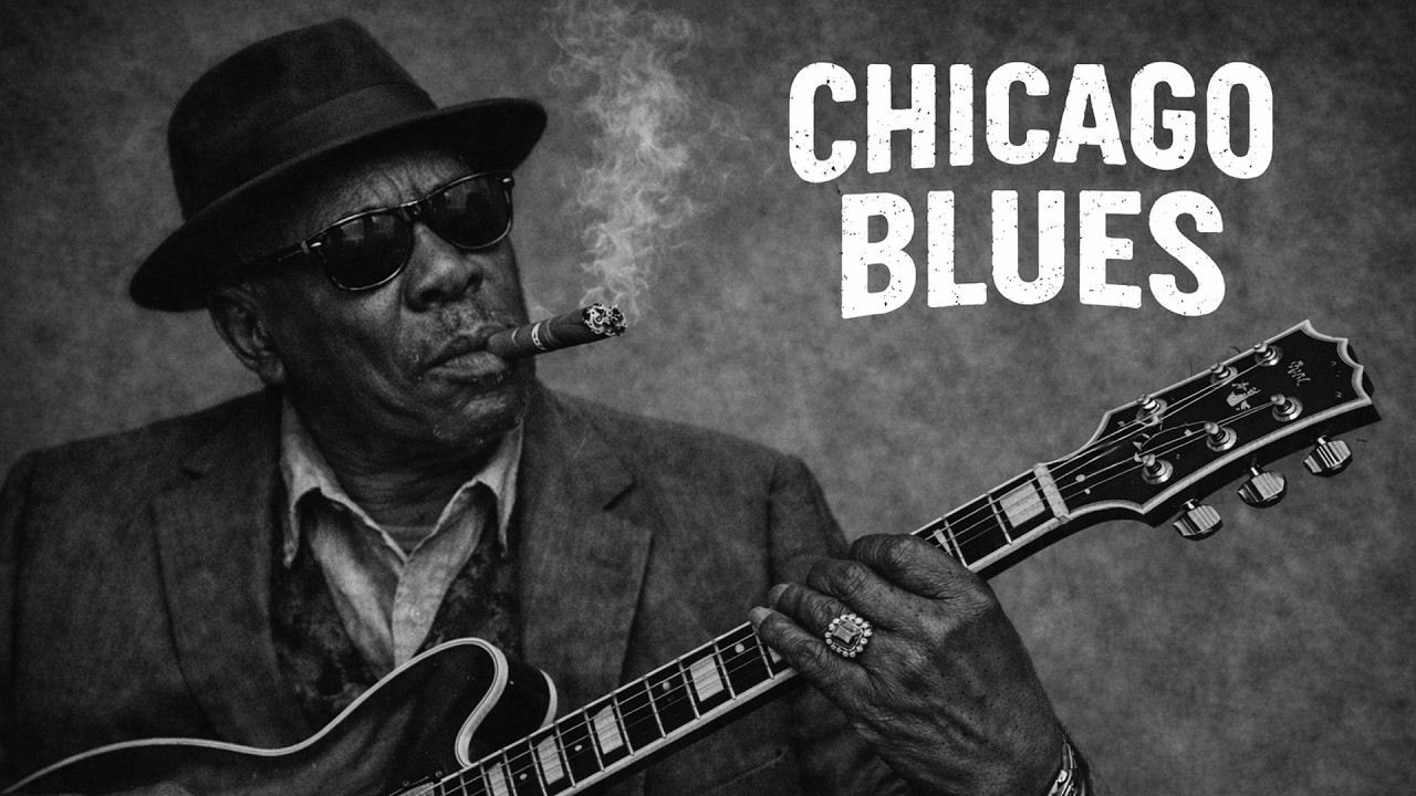 Midnight Whiskey Blues 🎸 Empty Roads, Soft Guitar & Smoky Air