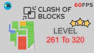 Clash of Blocks: Level 261 To 320 - 3 Stars , iOS/Android Walkthrough screenshot 5