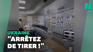 Les images de l'intérieur de la centrale nucléaire ukrainienne attaquée