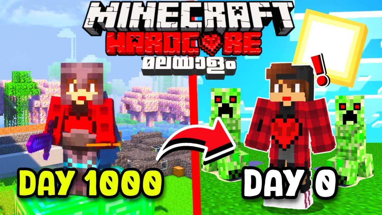 LP - 01 : I STARTED OVER in Minecraft Hardcore || Minecraft Malayalam