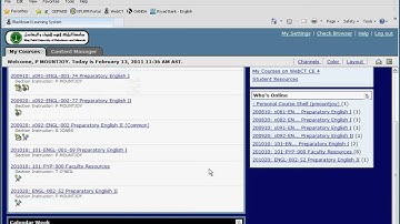 How to log in to WebCT