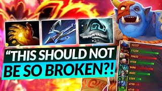 #1 NETWORTH CARRY OGRE MAGI BUILD! Broken in 7.35b?  Dota 2 Offlane Guide