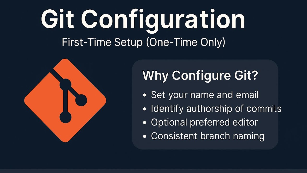 Git Configuration করুন | Episode 8 | User Setup | Git Tutorial Bangla ...