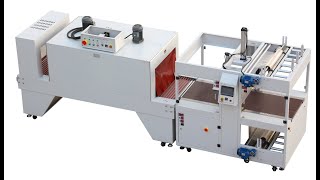 Shrink Wrapping Machine With Automatic Sleeve Wrapper