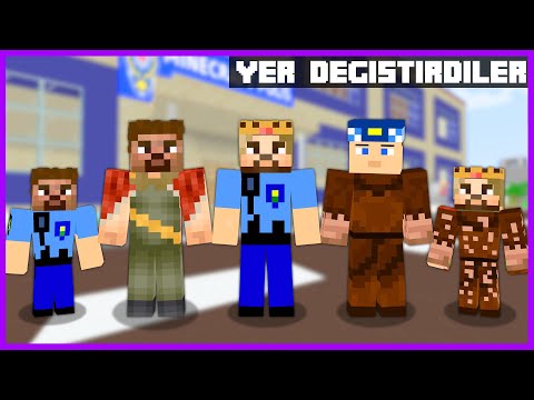 ŞEHİRDEKİ HERKES YER DEĞİŞTİRDİ FİLMİ! 😱 - Minecraft ZENGİN FAKİR HAYATI