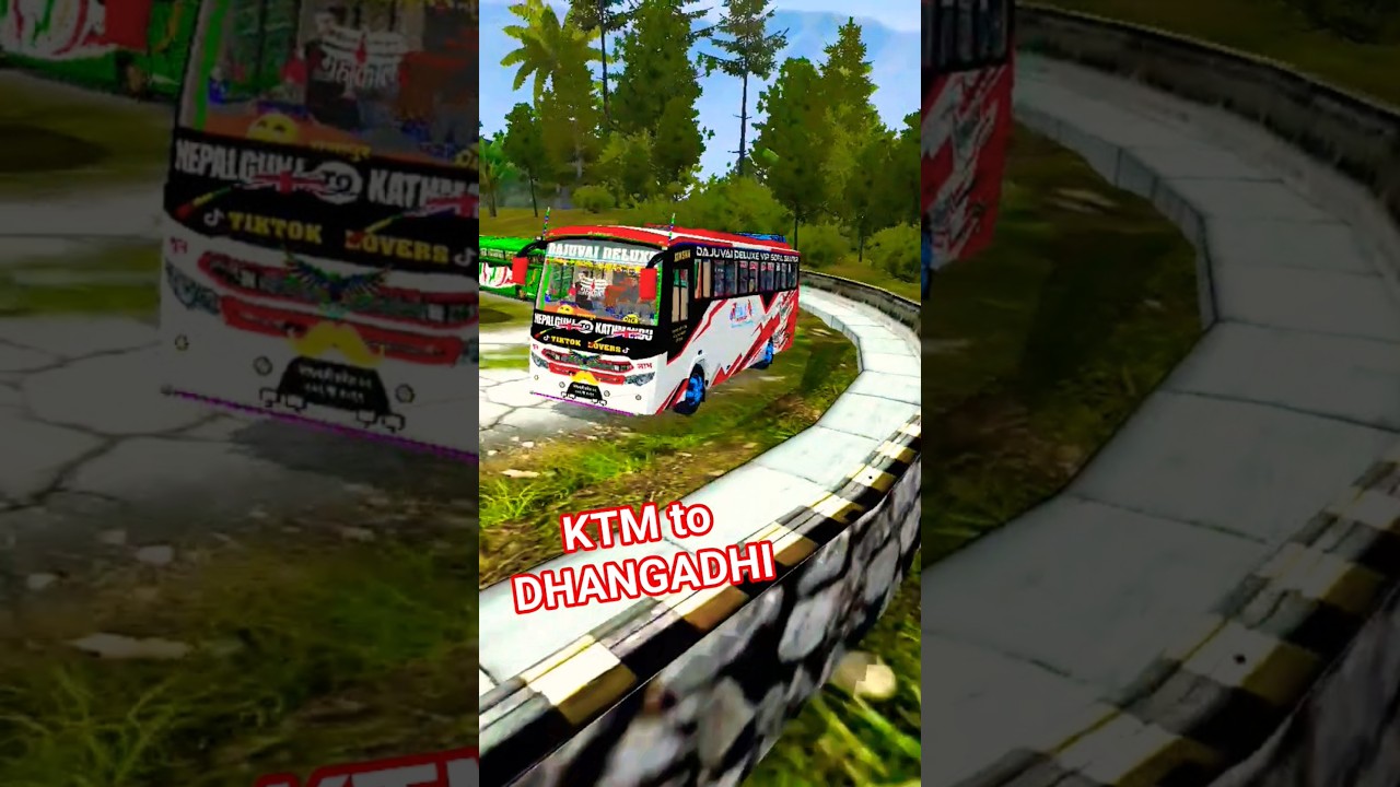 Rubina Deluxe Bus Mod Nepali bus Mod 
