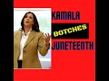 Kamala Botches Juneteenth   400 Years of Slavery
