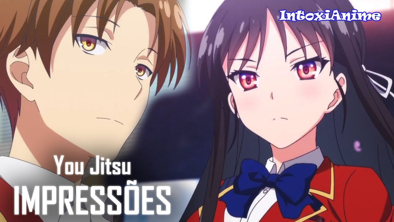 Anime: Youkoso Jitsuryoku Shijou - Tem uma frase no anime
