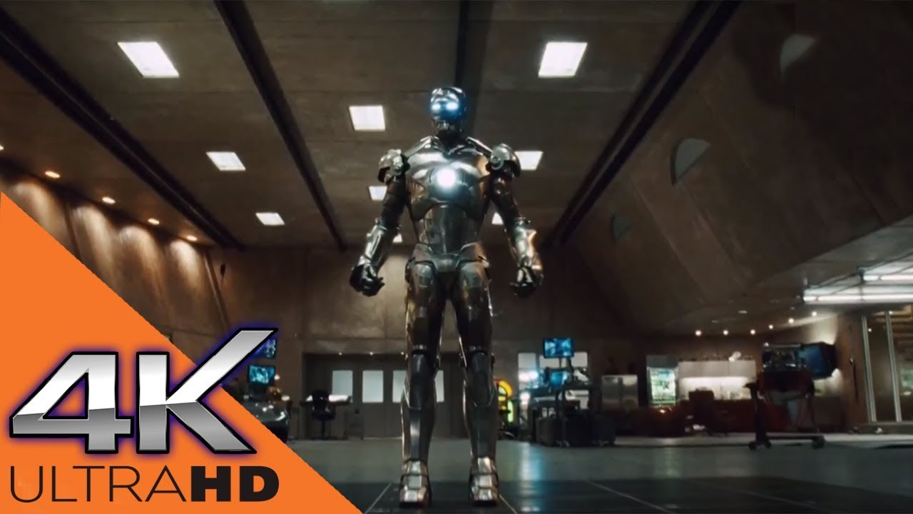 Первый Полет По Городу в Костюме МАРК 2 ✶ Железный Человек (2008)