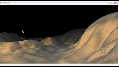 XNA Terrain generation