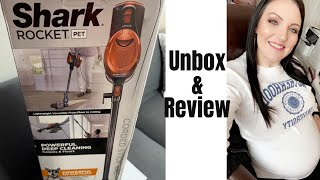 Shark Rocket Pet Corded Stick Vacuum // Unboxing & Review