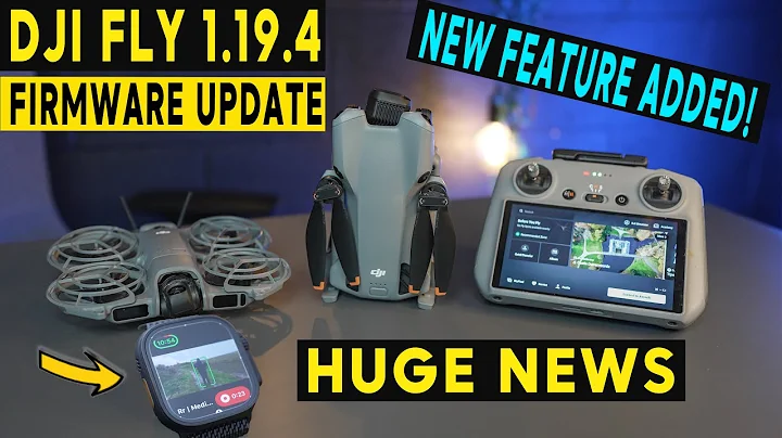 DJI Mini 5 Pro NEW FLY UPDATE 1.19.4! NEW FEATURE ADDED! Neo 2