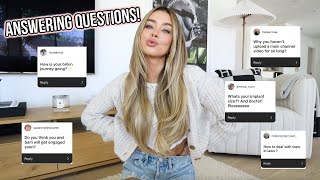 Q&amp;A! Answering juicy questions and catching up!