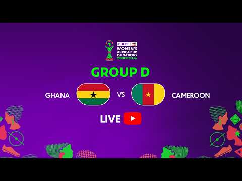 Ghana vs Cameroon | Group D | MD2 | #TotalEnergiesWAFCON2026 — football video