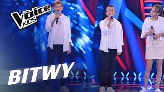 Łach, Wojtas, Gryga - „Pocałuj noc” - Bitwy | The Voice Kids Poland 7