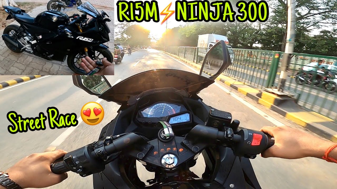 STREET RACE on Vamp vs NINJA 300 😍 | Don't ❌ Buy KAWASAKI NINJA 300 before watching this Video 🤬