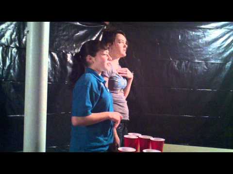 Beer Pong-Ashley Ramos, Courtney Campbell, Alexis ...