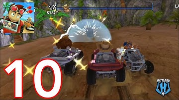 Beach Buggy Racing - Gameplay Walkthrough Part 10 - Shunshine Sprint 1-5 (iOS, Android)