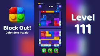 Block Out Level 111 Walkthrough 🧩 | All Levels Solution | Mini Boss