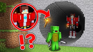 Download Lagu Mikey Found TRANSFORMERS JJ's TUNNEL in Minecraft Challenge - Maizen MP3