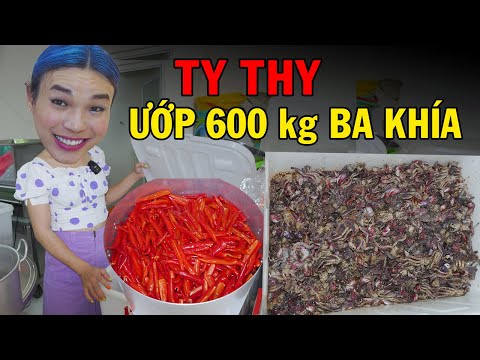 Video Ty Thy ướp 600 kg ba khía vẫn không đủ quán do khách... - youtube