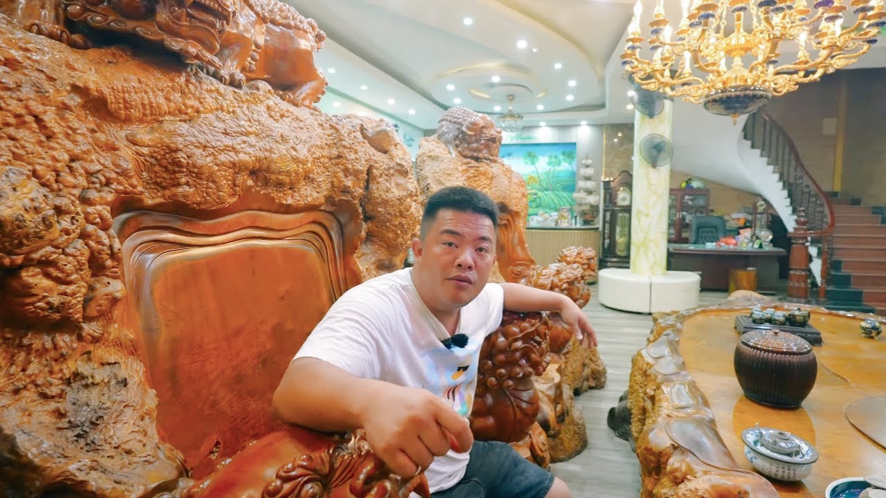 REVIEW BỘ BÀN GHẾ NGUYÊN KHỐI HƠN 8 TỶ KHỦNG NHẤT PHÚ THỌ | CHỢ PHIÊN TÂY BẮC