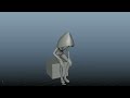 3D Character Animation - Sitdown Animation | Body Mechanics Study
