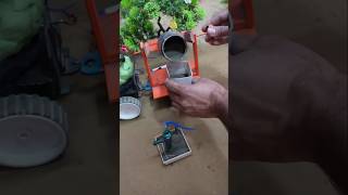 Mini Chaff Cutter Machine Project With Diesel Engine For Cow Mini Hand Pump | diy tractor  83