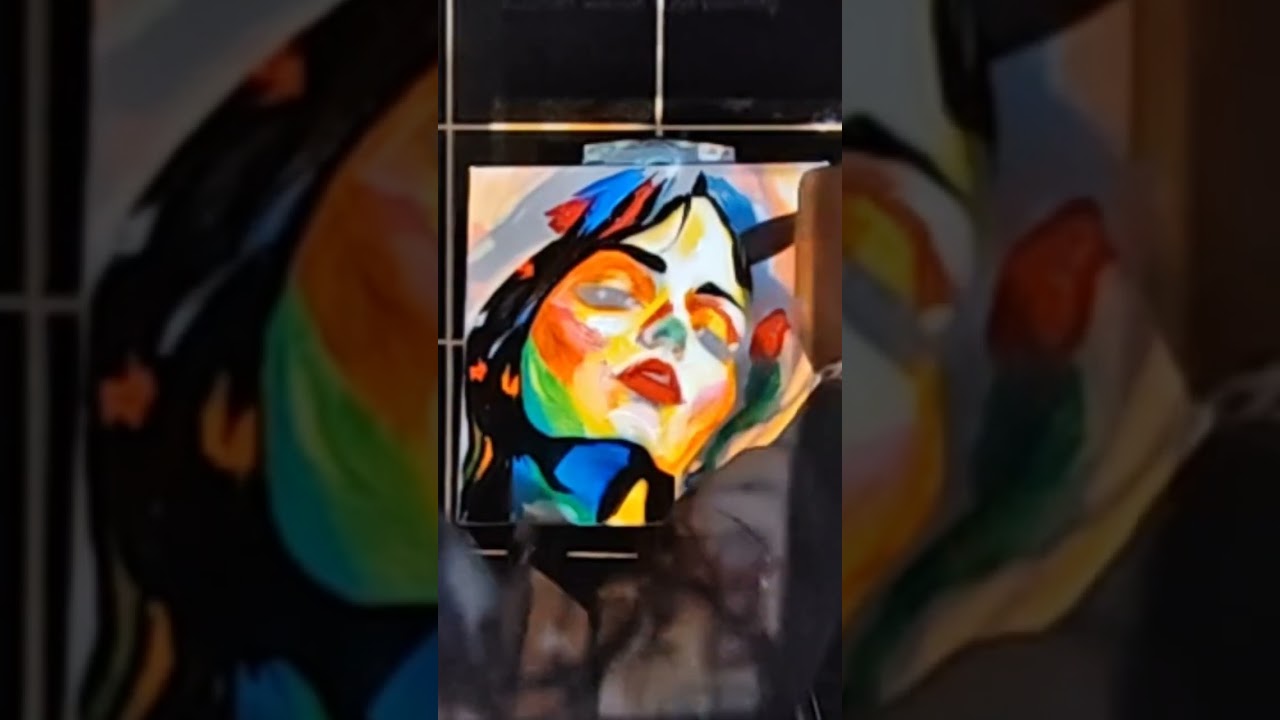 Acrylic Painting / Art Therapy  #arttherapy  #AcrylicPainting