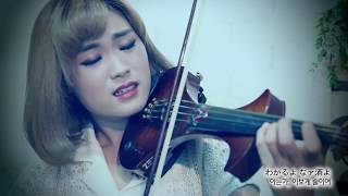 Video thumbnail of "酒よ(사케요) - 조아람 전자바이올린(Jo A Ram violin cover)"