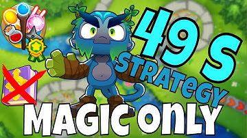 Bloons TD 6 | Downstream | Hard | Magic Monkeys Only | Guide | BTD6