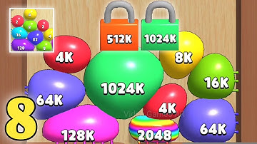 Blob Merge 3d - Gameplay Walkthrough Part 8 - All Max levels 150-169 (Android, iOS)