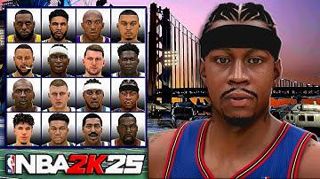 BEST Allen Iverson Face Creation NBA 2k25!