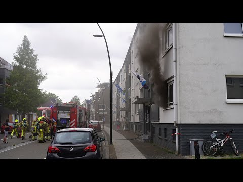 Brand in appartementencomplex in Kerkrade: een persoon gewond