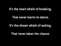 Westlife-The Rose (Lyrics)